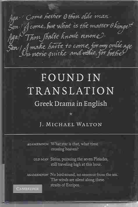 Found in Translation - Greek drama in English