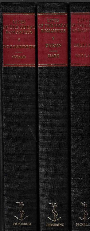 Lives of the Great Romantics by their Contemporaries (3 vols): Vol I, Shelley; Vol II, Byron; Vol III Wordsworth