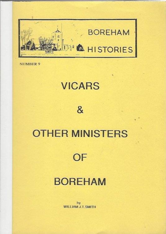 Vicars & Other Ministers of Boreham