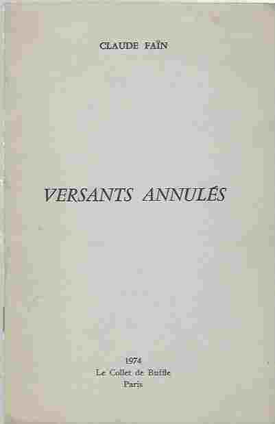 Versants Annuls