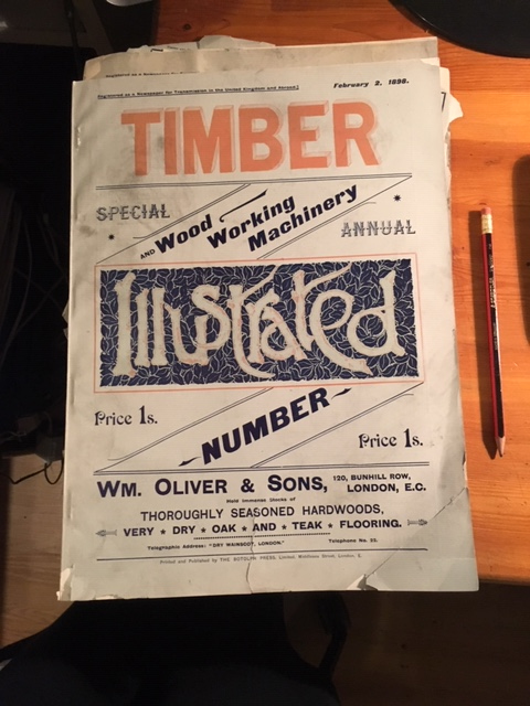 Timber and Wood Working Machinery Special Annual, February 2, 1898