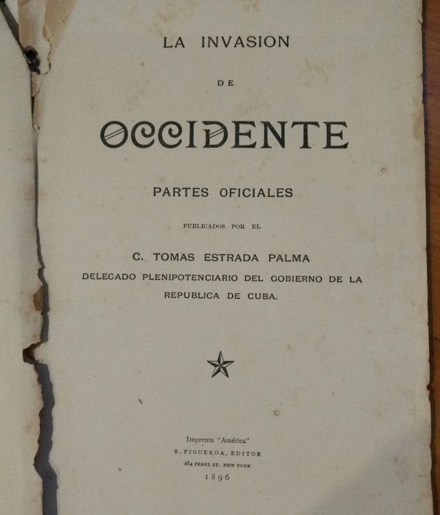 La Invasion de Occidente. Partes Oficialles