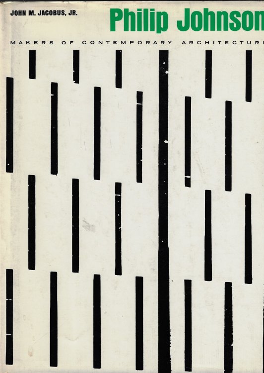 Philip Johnson [Signed by Philip Johnson]