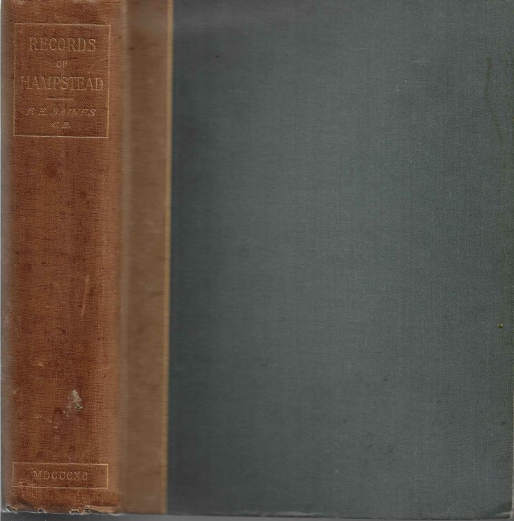 Records of The Manor, Parish and Borough of Hampstead In The County of London