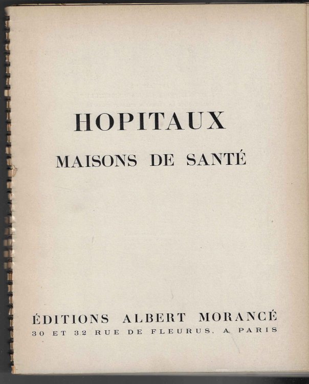 Hopitaux, Maisons de Sante