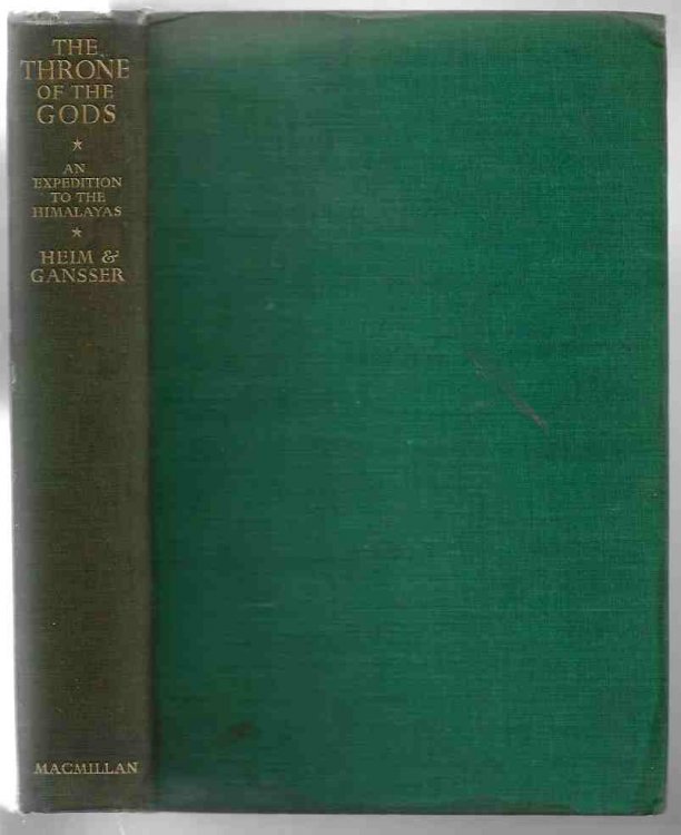 The Throne of the Gods: An Account of the First Swiss Expedition to the Himalayas