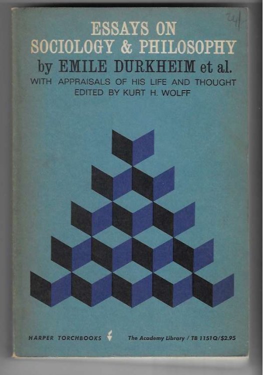 Image for Essays on Sociology & Philosophy Essays on Sociology & Philosophy