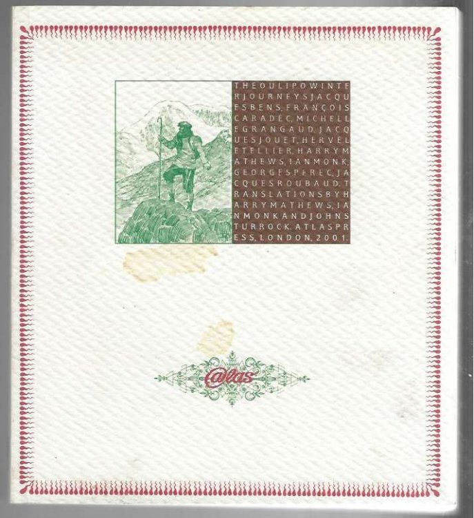 Image for The Oulipo Winter Journeys The Oulipo Winter Journeys