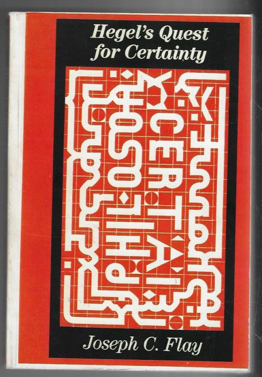 Hegel's Quest for Certainty
