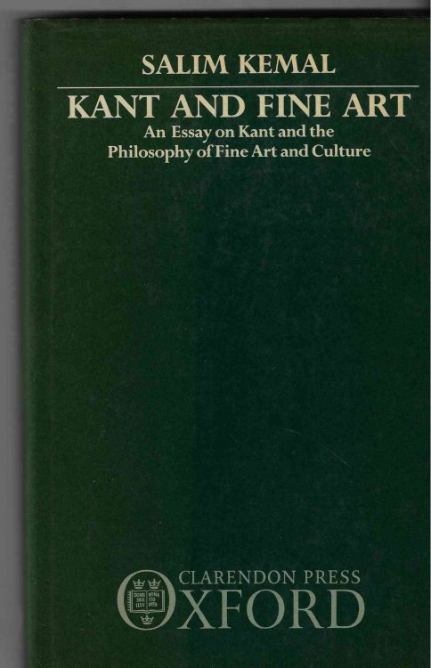 Kant and Fine Art An Essay on Kant and the Philosophy of Fine Art and Culture