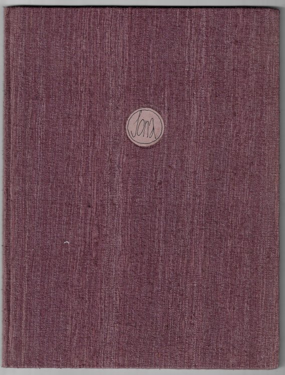 Der Prophet Jona. [signed copy]