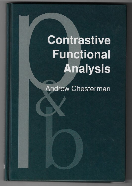Contrastive Functional Analysis