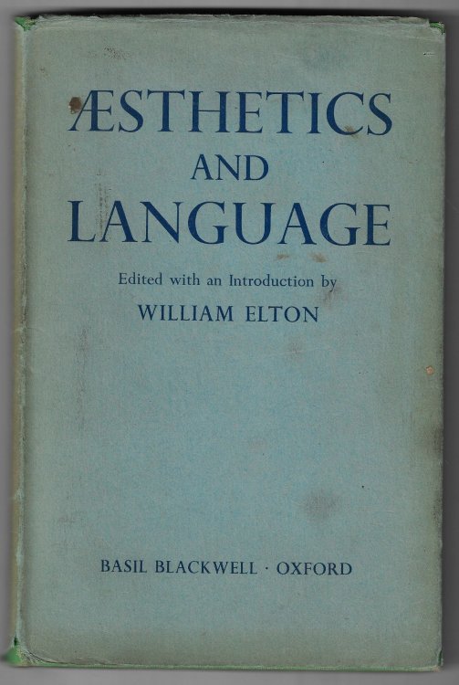 Essays in Aesthetics and Language