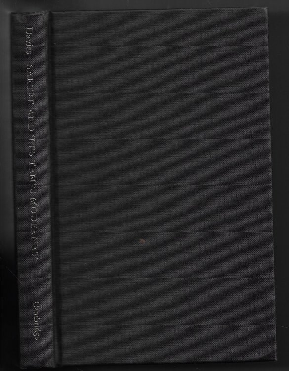 Sartre and 'Les Temps Modernes'