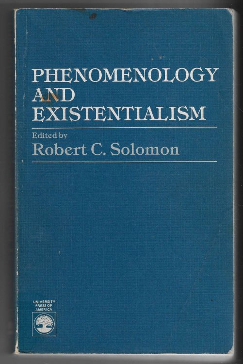 Phenomenology and Existentialism