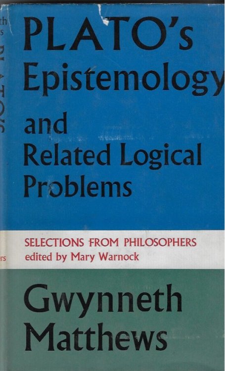 Epistemology and Related Logical Problems