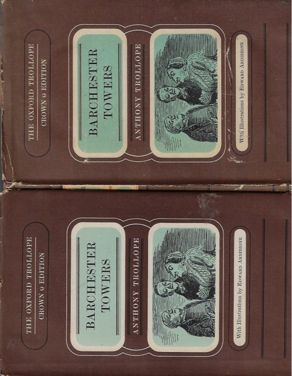 Barchester Towers Anthony Trollope