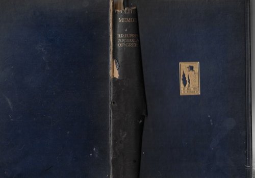 Political Memoirs, 1914-1917 Pages from My Diary,