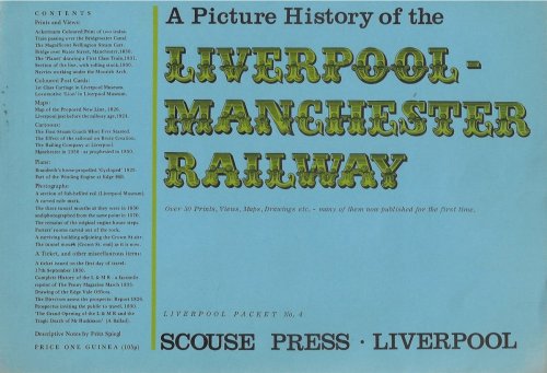 History of Liverpool/Manchester Railroad (Liverpool Packet)