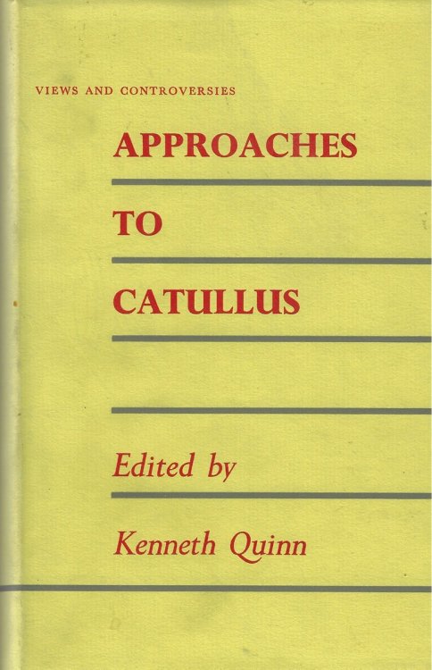 Approaches to Catullus