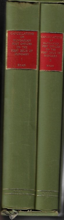 The Cancellations of Hungarian Post Offices on the First Issue of Hungary 1867-1871 [Signed Copy]