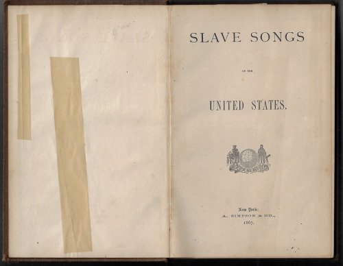 Slave Songs of the United States