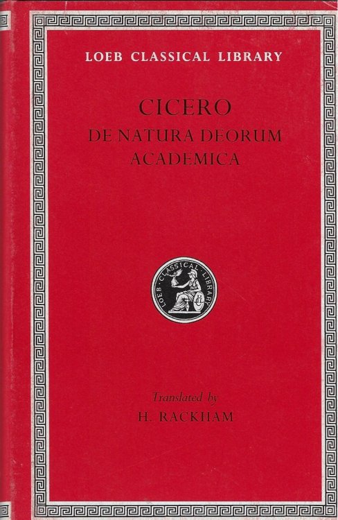 On the Nature of the Gods. Academics