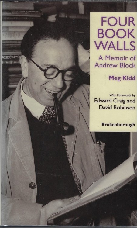 Four Book Walls Memoir of Andrew Block