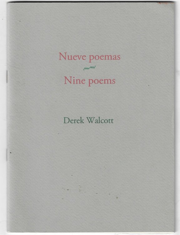 Nueve poemas / Nine poems