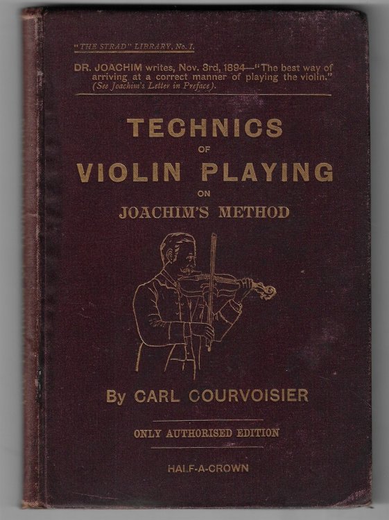 The Technics of Violin Playing on Joachim's Method