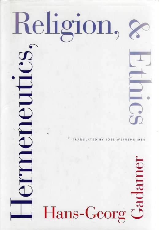 Hermaneutics, Religion & Ethics