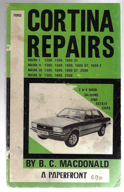 Ford Cortina Repairs