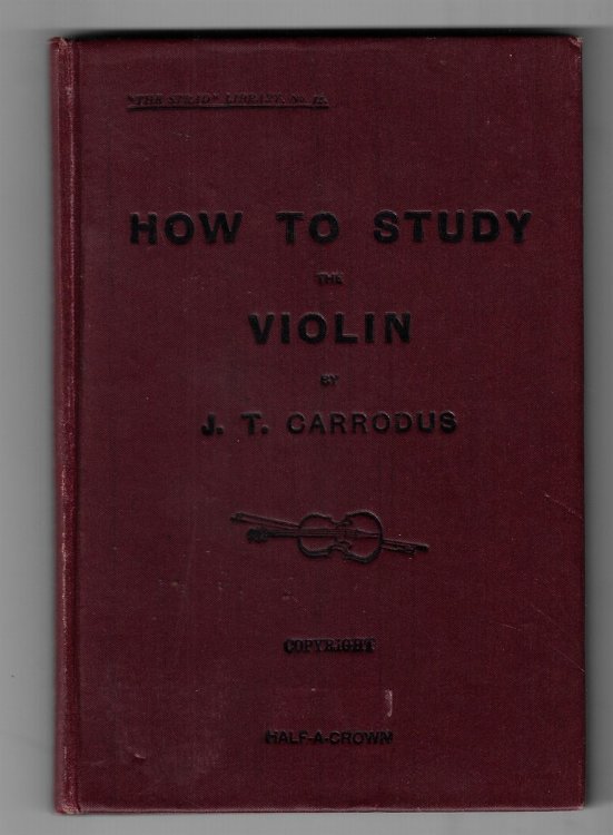 Chats to Violin Students on How to Study the Violin,