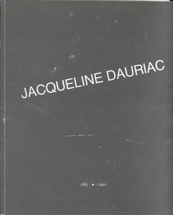 Jacqueline Dauriac 1983/1989