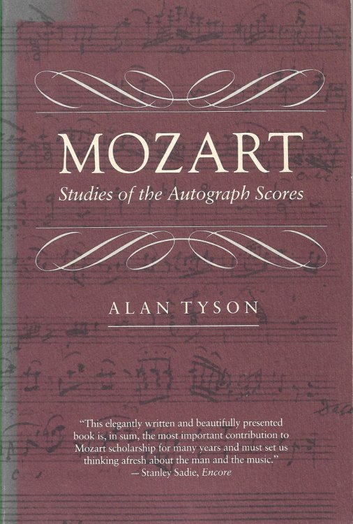 Mozart Studies of the Autograph Scores