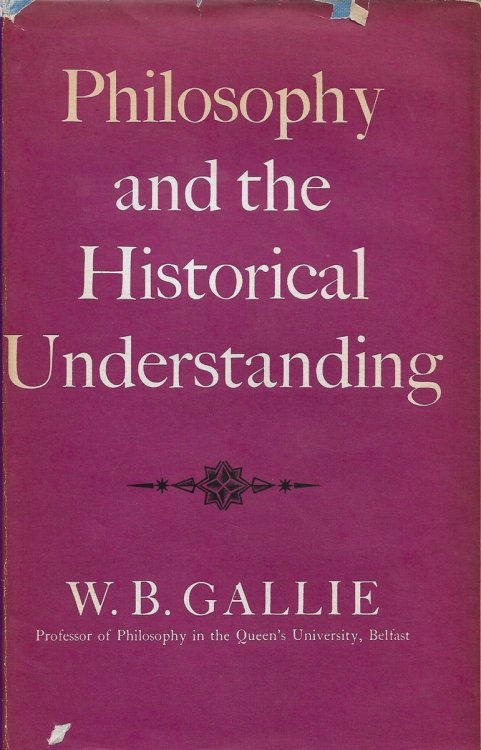 Philosophy and the Hsitorical Understanding