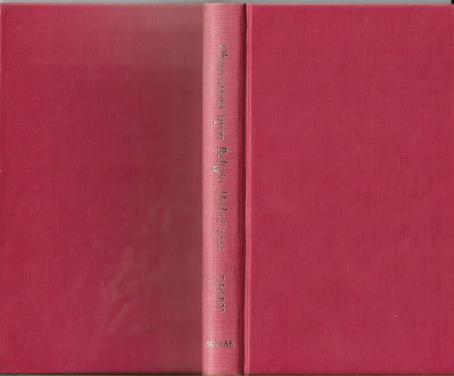 Observations upon Religio Medici 1644