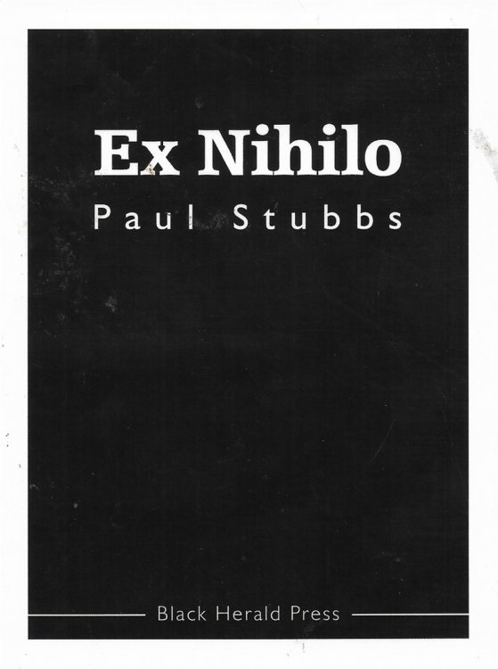 Ex Nihilo [signed]