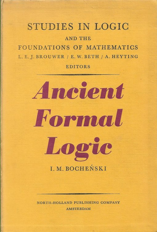 Ancient Formal Logic