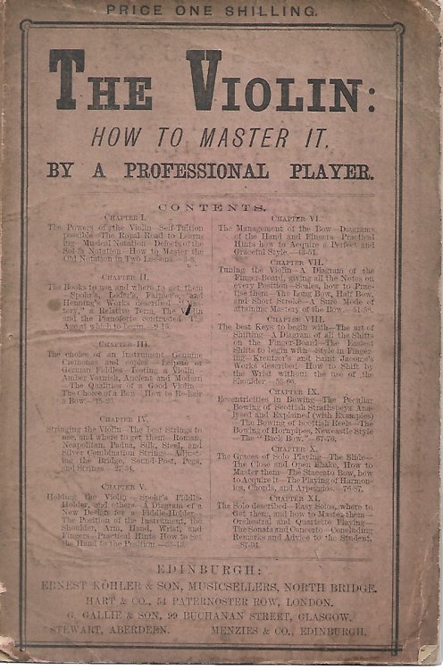 The Violin: How to Master It