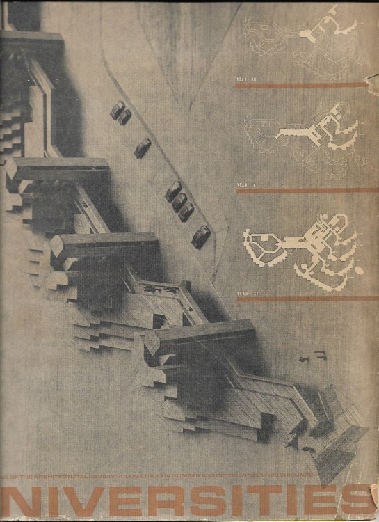 Universities: The Architectural Review Oct 1953, no.800 vol. CXXXIV