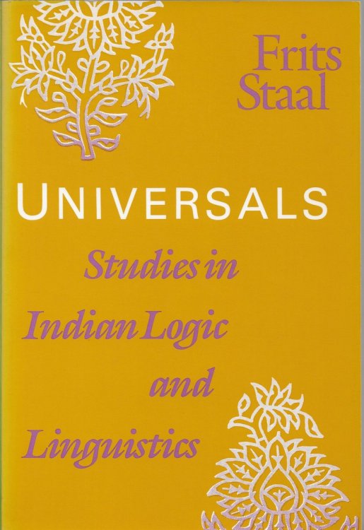 Universals Studies in Indian Logic and Linguistics