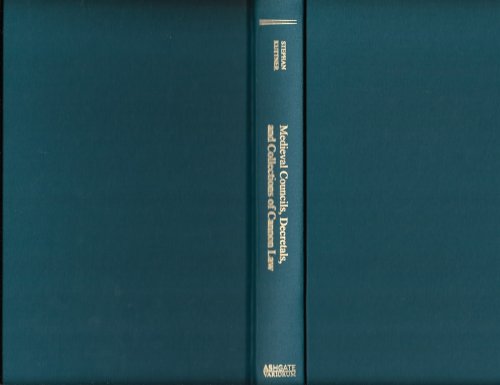 Medieval Councils, Decretals and Collections of Canon Law
