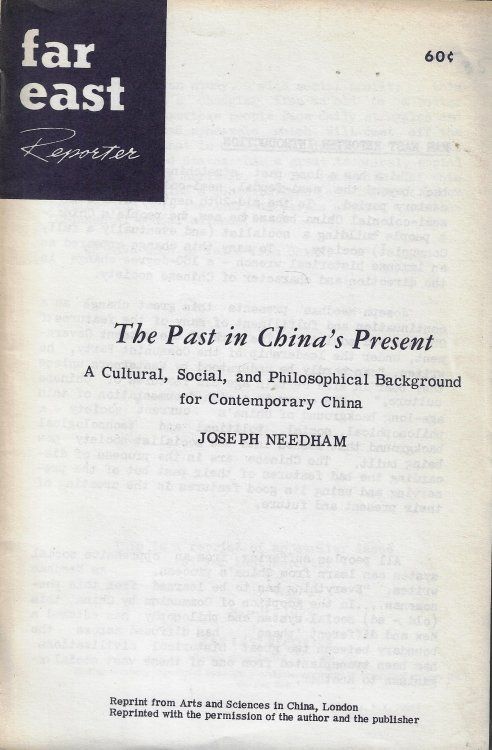 The Past in China's Present