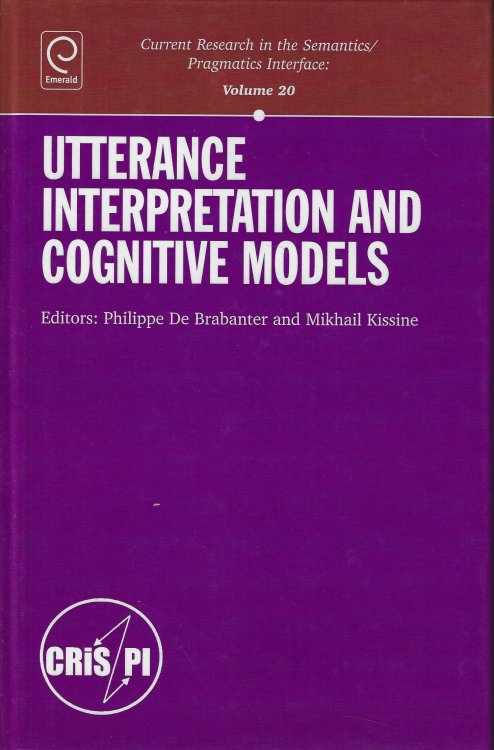 Utterance Interpretation and Cognitive Models 20