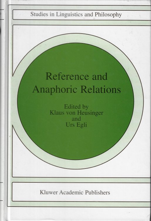 Reference and Anaphoric Relations V. 72