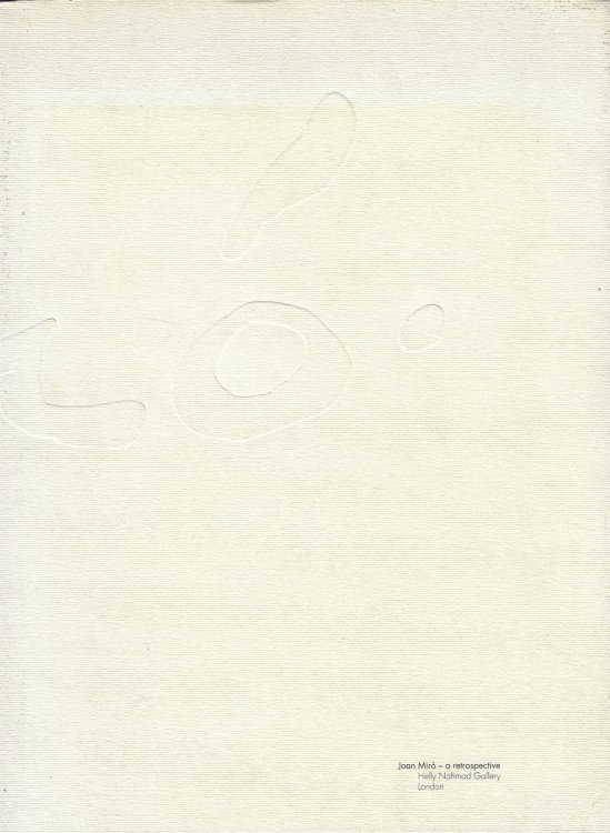 Joan Miro - a Retrospective