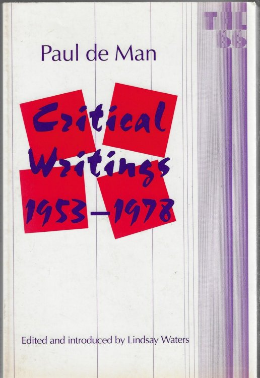 Critical Writings, 1953-1978