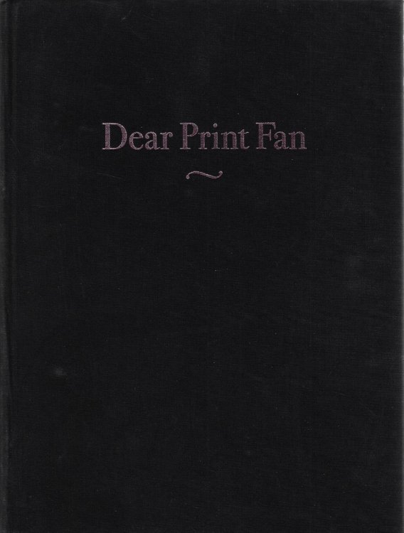 Dear Print Fan A Festschrift for Marjorie B. Cohn