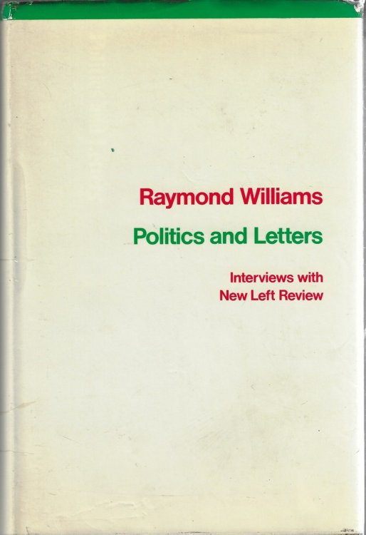Politics and Letters Interviews with New Left Review